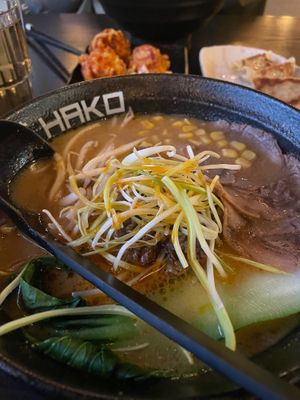 Gastronomically satisfying!  at Hako Ramen in Munich