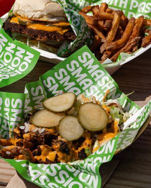  at Golden Plant Vegan Burgers Food Truck  in Nashville