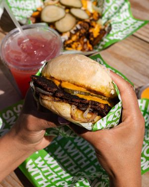  at Golden Plant Vegan Burgers Food Truck  in Nashville