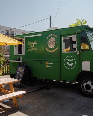  at Golden Plant Vegan Burgers Food Truck  in Nashville
