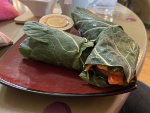   at Healthy Sins Vegan Cafe in Lockport