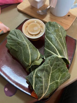   at Healthy Sins Vegan Cafe in Lockport