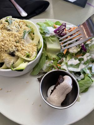   at Healthy Sins Vegan Cafe in Lockport