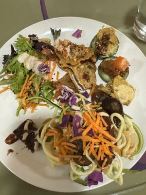  #Veganuary at Healthy Sins Vegan Cafe in Lockport