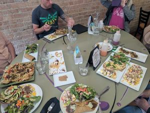  at Healthy Sins Vegan Cafe in Lockport