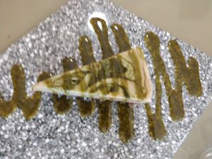 Cheesecake at Healthy Sins Vegan Cafe in Lockport