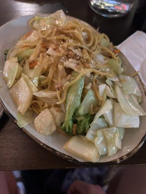 Veggie Yakisoba   at Yokocho Izakaya in Bend