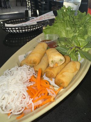 veggie spring rolls  at Pho Vina in Anaheim
