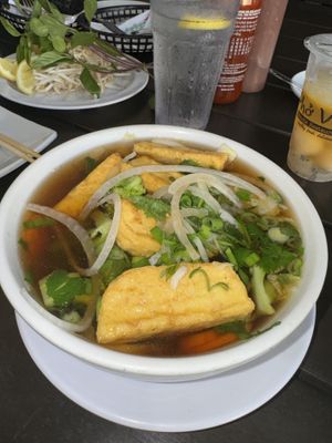 veggie and tofu pho with veggie broth   at Pho Vina in Anaheim