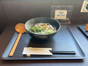 Vegan udon  at Hanamizuki Shirakawa in Shirakawa