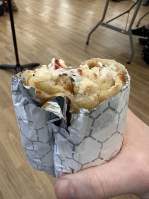Tomato mozzarella pastrino (w/ vegan cheese)  at Vanilla Gorilla Cafe in New York City