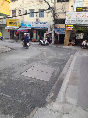 Outside here at La Bonte Bánh Mi Chay in Ho Chi Minh City