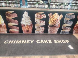  at Chimney Cake Shop in Budapest