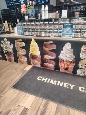  at Chimney Cake Shop in Budapest