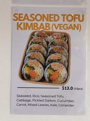 Menu  at Cafe Yummy in Bokarina