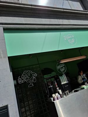 Outside at Have A Roll in Leuven