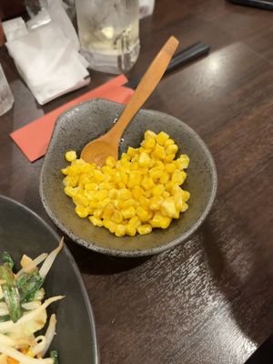 Corn (can be made with or without butter)  at Cafe&Bar Andante in Hashimoto