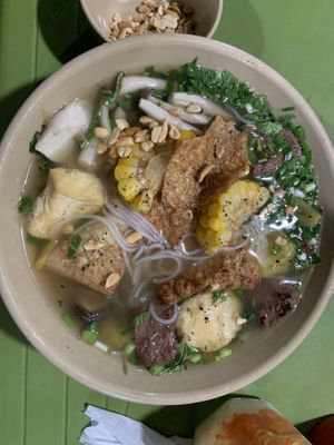   at Quán Chay Vỉa Hè in Hanoi