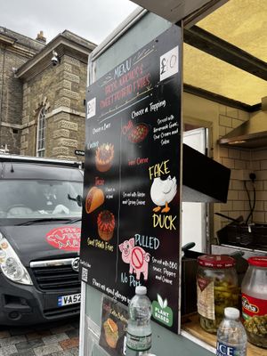 Bit of the menu  at Soulful Bowl in Wiltshire