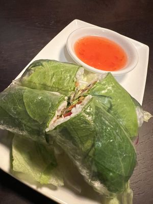 Summer roll chilli sauce   at Pho - Newcastle in Newcastle Upon Tyne