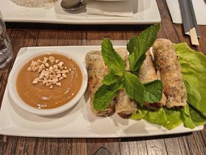 Crispy veggie spring rolls at Pho - Newcastle in Newcastle Upon Tyne