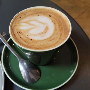 Capuccino con leche de avena at Pascal Specialty Coffee in Madrid
