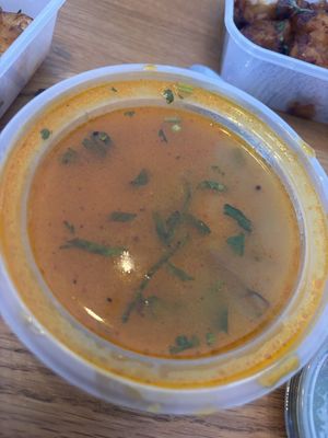 Sambar  at Mr Chaat in Bolton