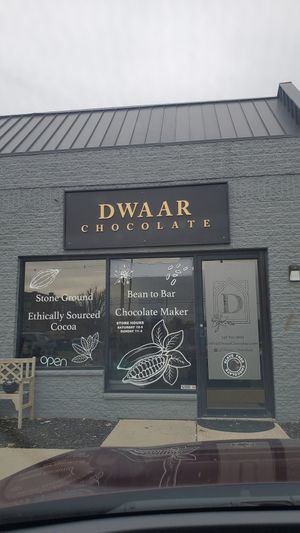 Front at Dwaar Chocolate in Keego Harbor