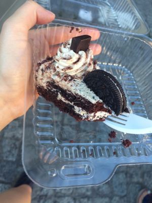 Vegan oreo cake  at Nova Krova in Krakow