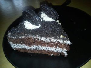 oreo cake at Nova Krova in Krakow