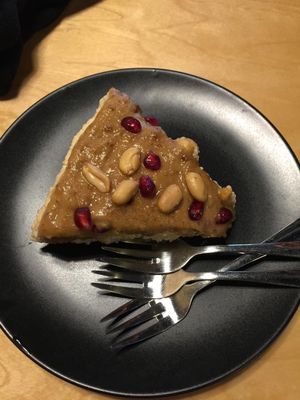 peanut cake at Nova Krova in Krakow