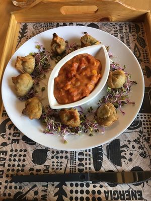 Dumplings at Nova Krova in Krakow