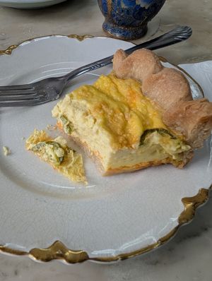 Cheddar Jalapeno Quiche at Good Bread For All in Fort Wayne