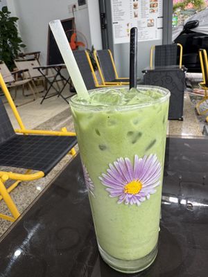 Coconut matcha latte   at Coffee HƯỚNG QUÁNG in Da Nang