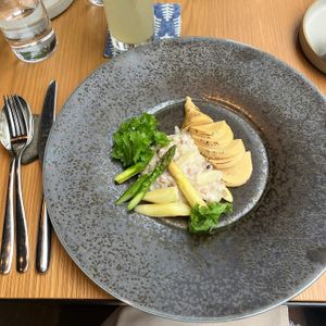 Kyoto Bamboo Risotto with Asparagus and Wasabina at Kōsa - コウサ in Kyoto