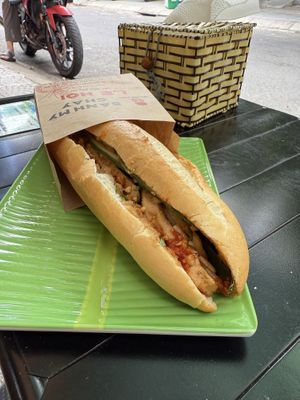 Best bahn mi, EVER!  at Bánh Mì Chay Lê Hội in Da Nang