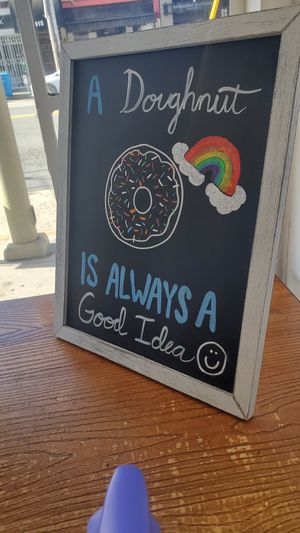 Decor at Johnny Doughnuts in San Francisco