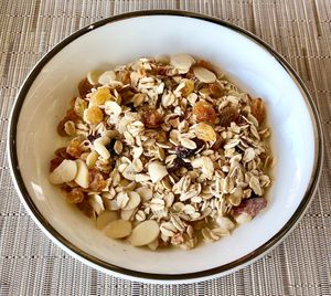 Muesli  at Sahha in Abu Dhabi