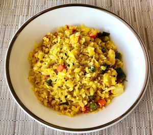 Poha at Sahha in Abu Dhabi