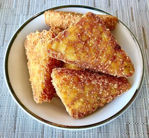 Hash browns  at Sahha in Abu Dhabi