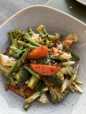 Asian Greens  at Chatterbox in St Pauls Bay