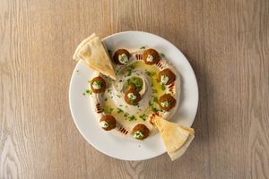  at Falafel Fresh  in Seattle