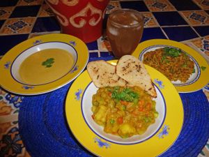 Indian Night at Lo Que Hay Cafe in Merida