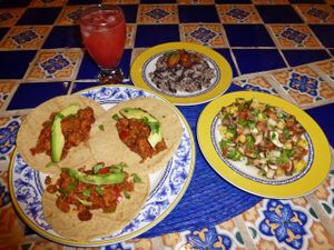 Caribbean Night at Lo Que Hay Cafe in Merida