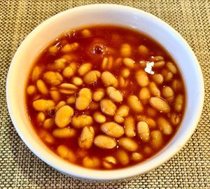 Baked beans  at Printania in Abu Dhabi