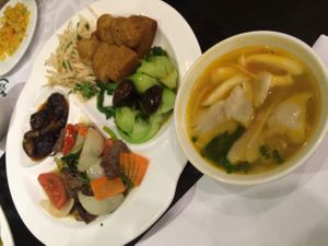 Set Menu No. 2 at Nha Hang Chay Thien Phat in Hanoi