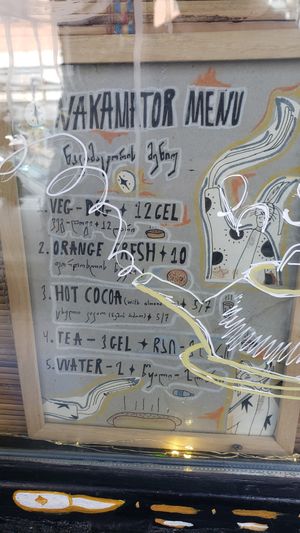 Menu at Rafa-veg-dog🌱  in Tbilisi