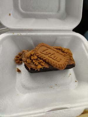 Biscoff cake. at The Sandwich Co  in Bridgend