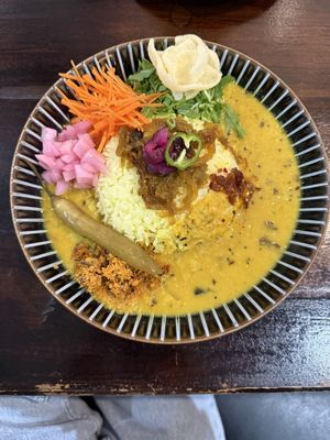   at Dilan's Curry and Hopper in Kagoshima