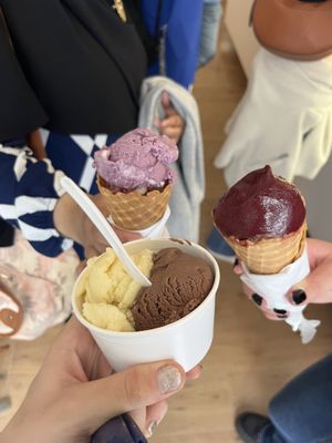   at Biebereis Eiscafé in Weimar